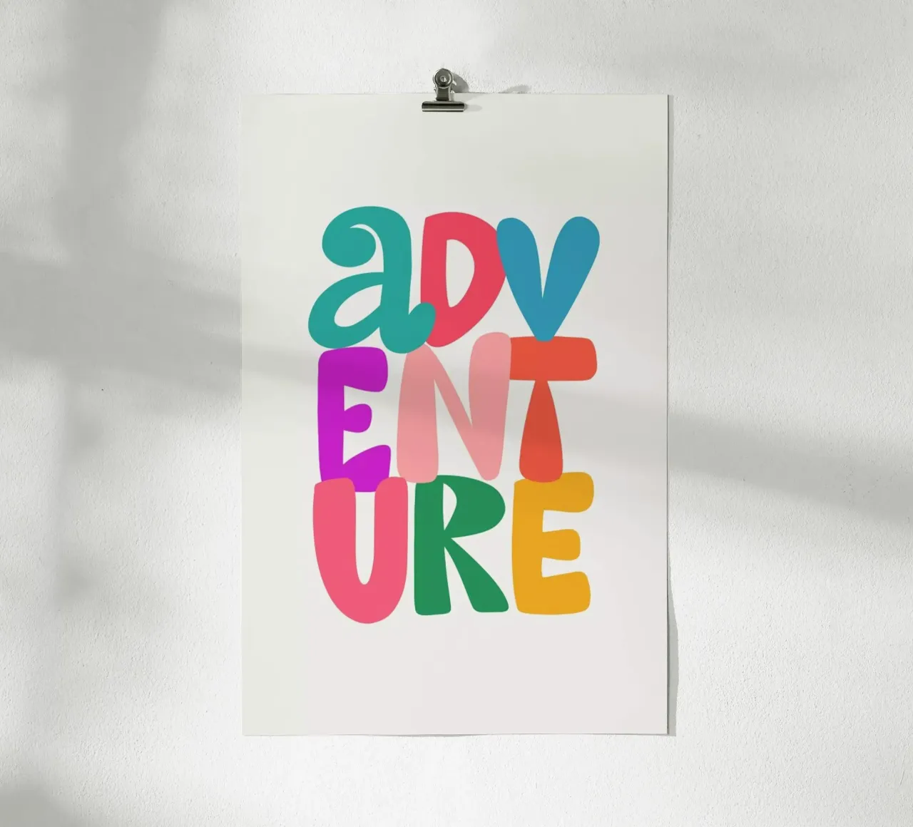 Adventure II poster con telaio in plastica da Pure