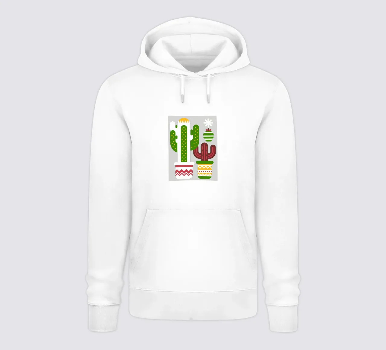 Piante di cactus felpa con cappuccio da FLOWER PLACE SHOP