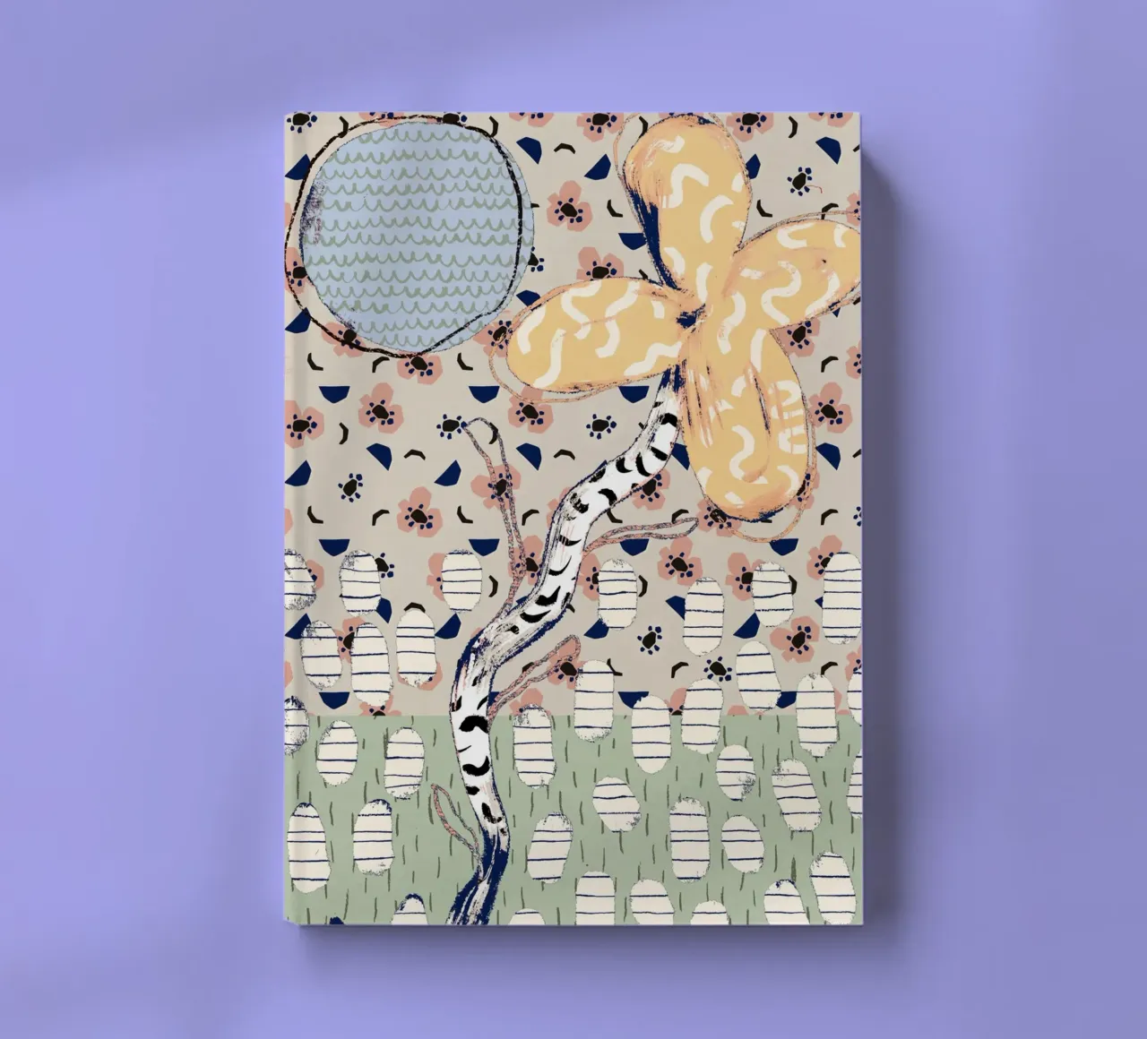 Pattern play No 12 notebook by treechild