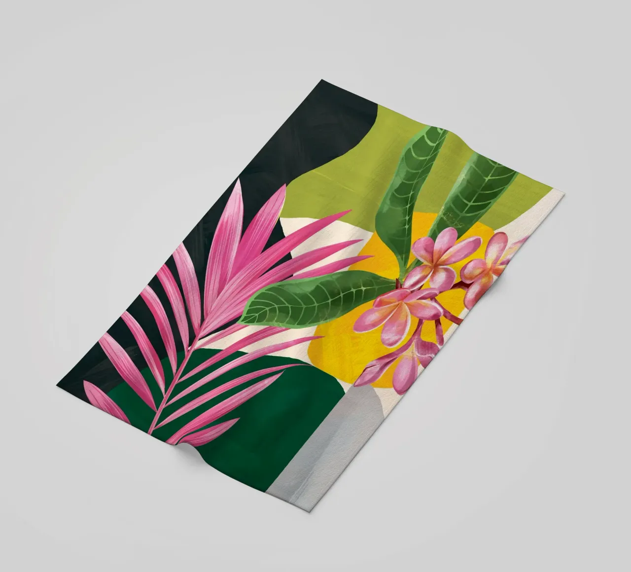 Abstract Tropical Art 1 telo mare da cityart