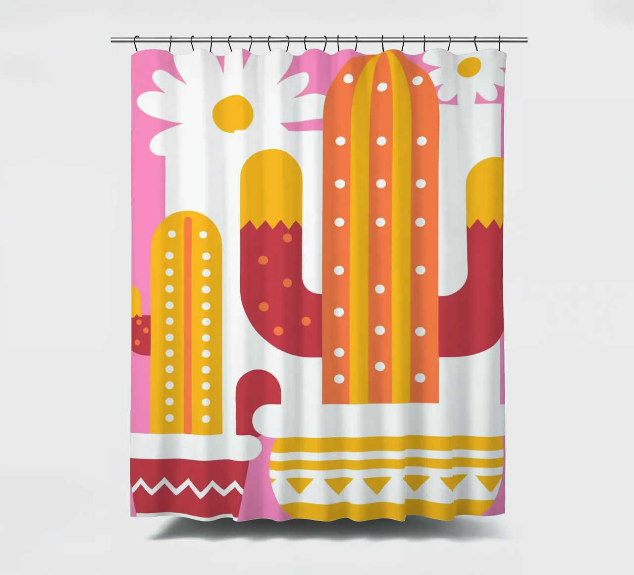 Piante di cactus tenda da doccia da FLOWER PLACE SHOP