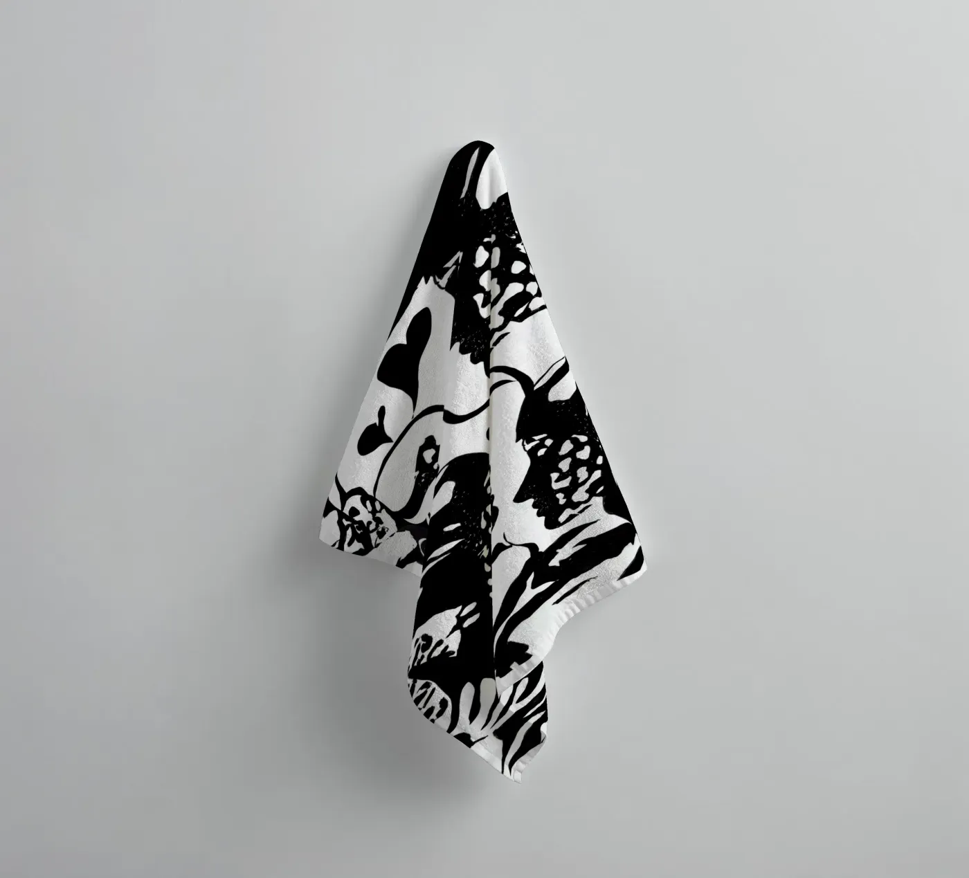 bw1 badhanddoek van Giulio Iurissevich