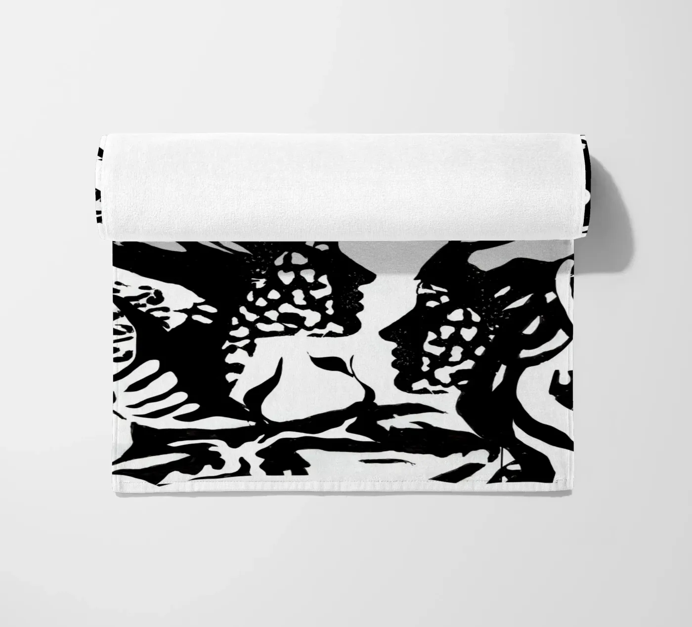bw1 beach towel by Giulio Iurissevich
