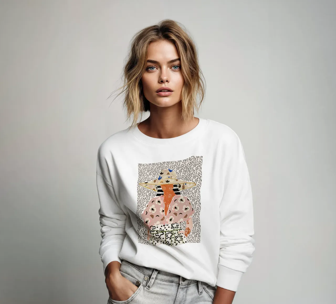 Pattern Play No 14 sweatshirt van treechild