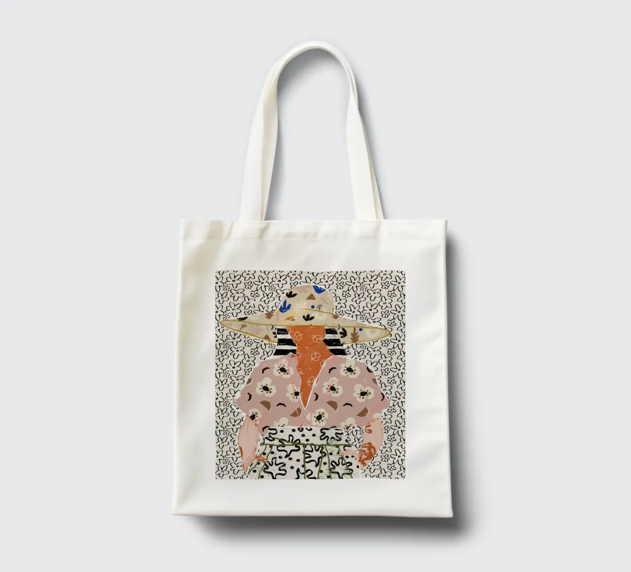 Pattern Play No 14 borsa in juta da treechild