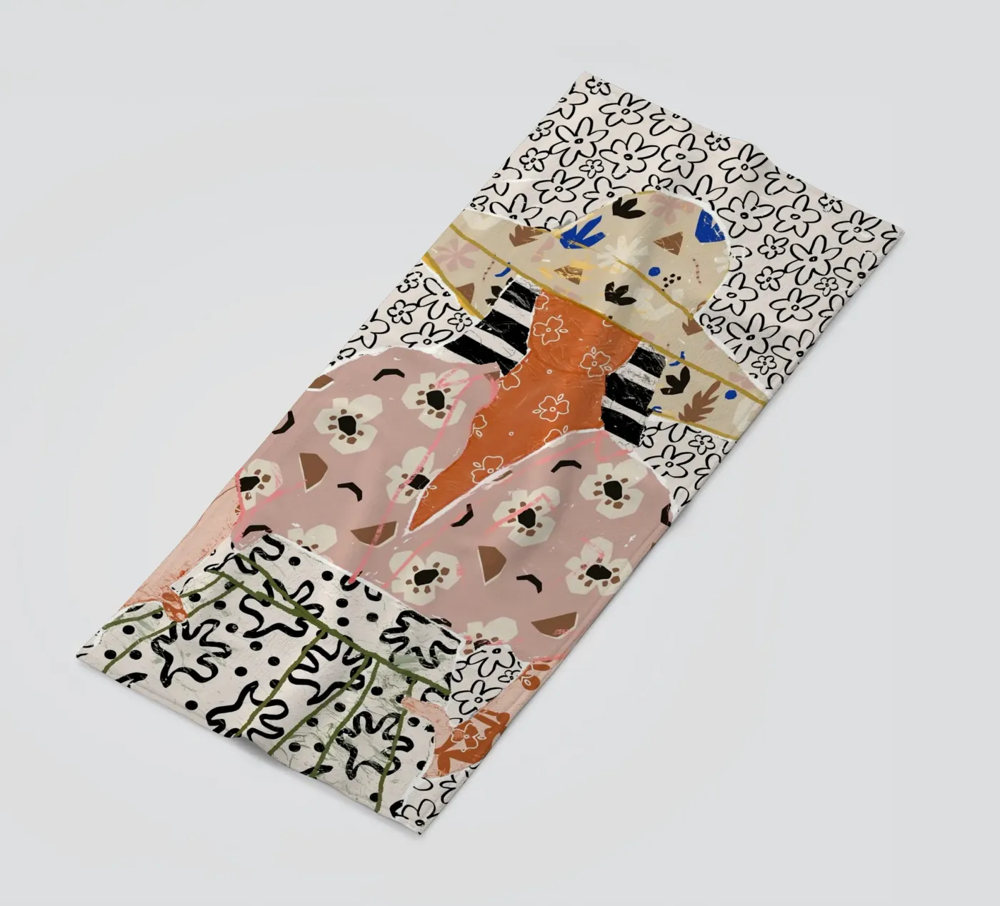 Pattern Play No 14 beach towel by treechild