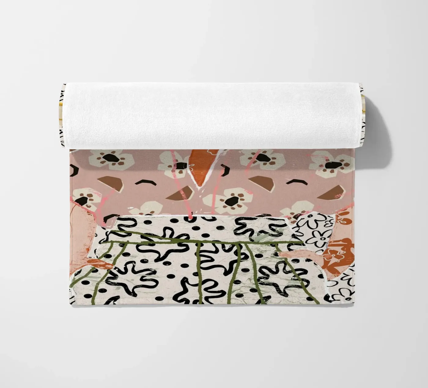 Pattern Play No 14 beach towel by treechild