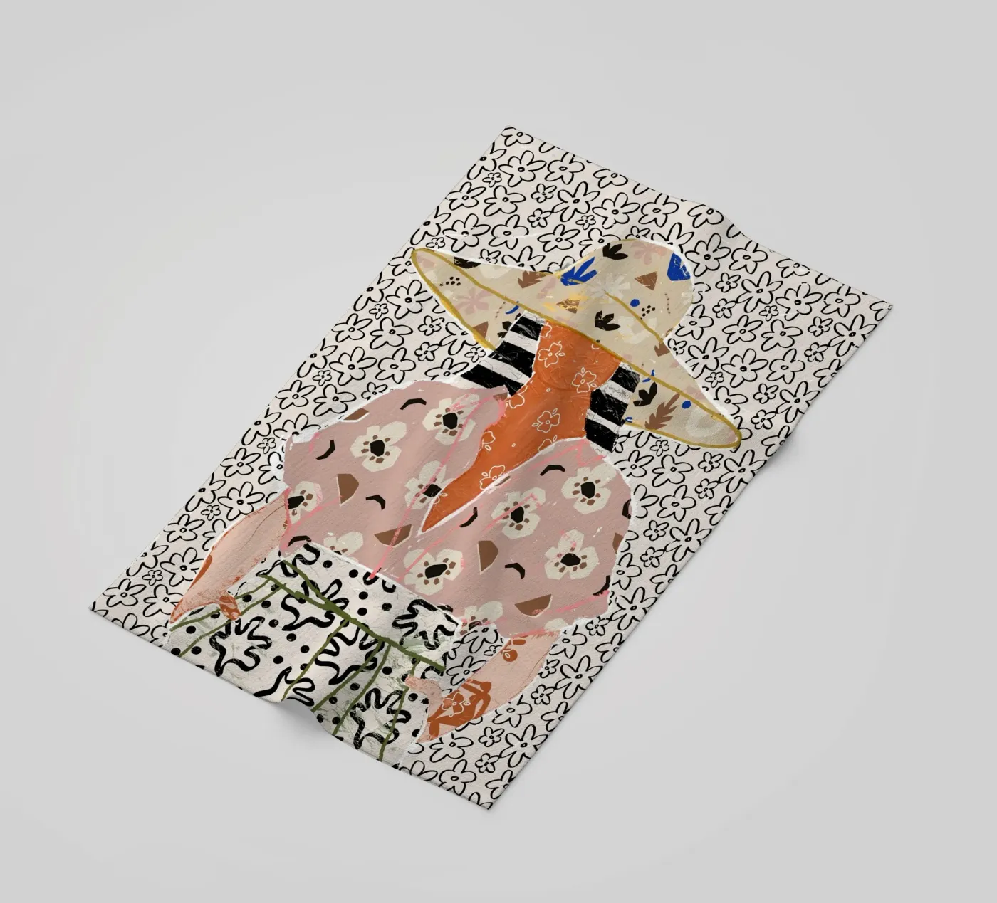 Pattern Play No 14 beach towel by treechild