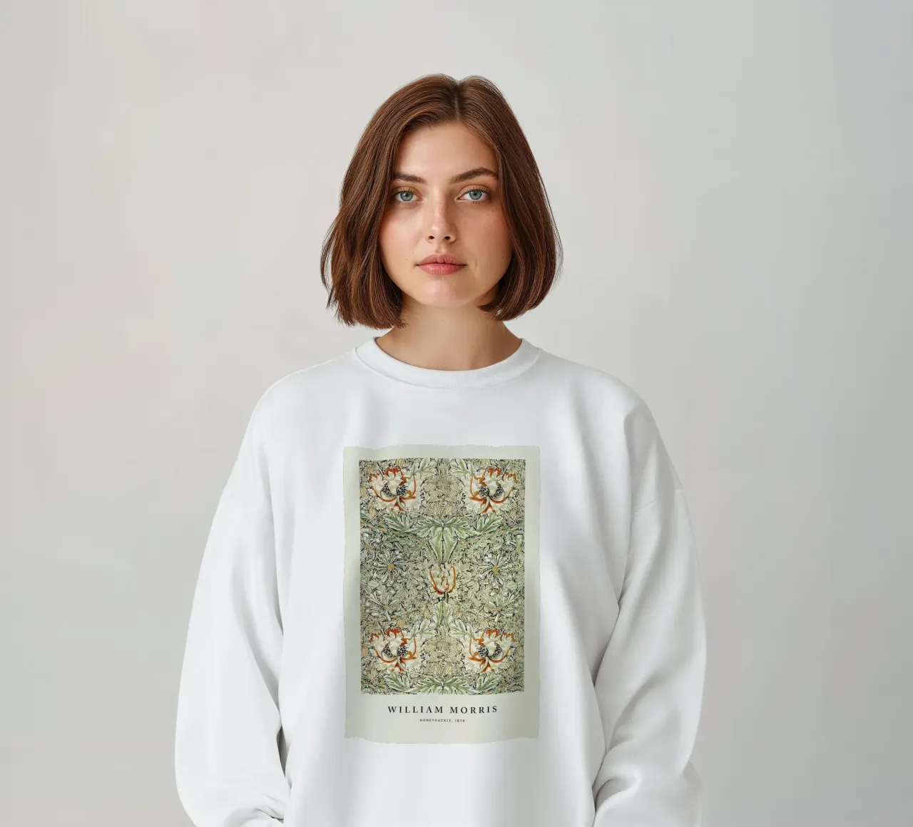 William Morris - Honeysuckle felpa da Vintage by JUNIQE