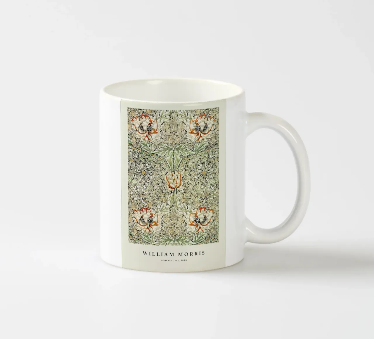 William Morris - Honeysuckle tazza in ceramica da Vintage by JUNIQE