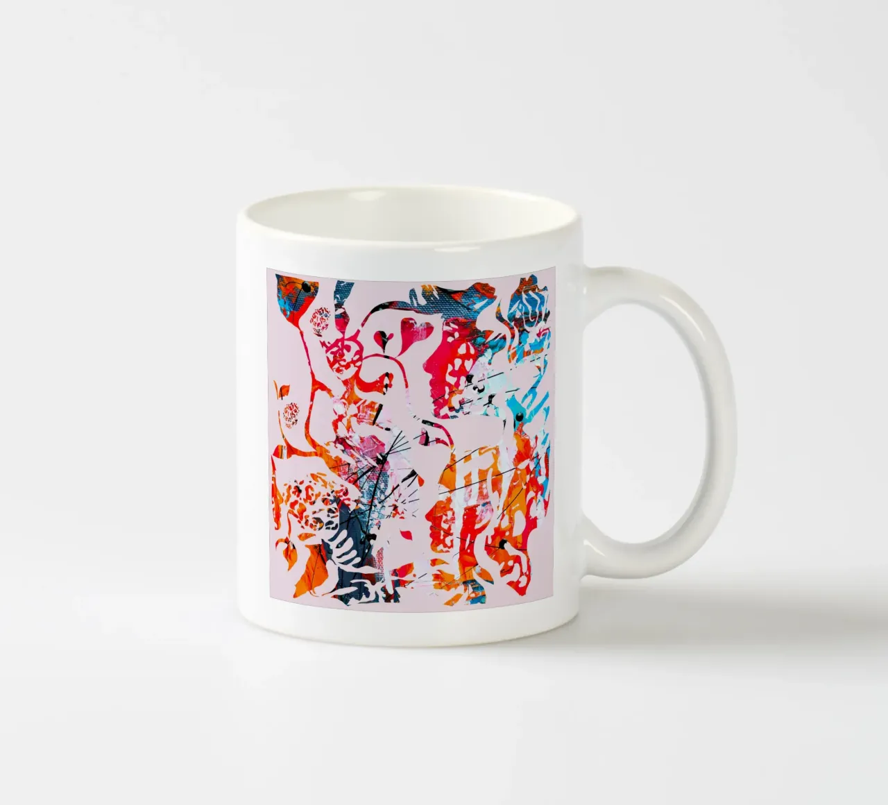 moda tropicale tazza in ceramica da Giulio Iurissevich