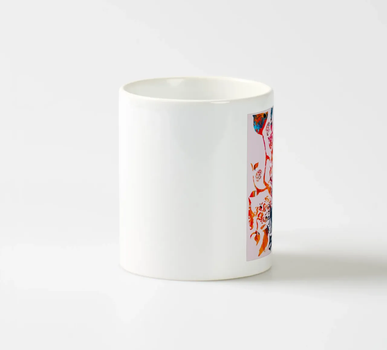 moda tropicale tazza in ceramica da Giulio Iurissevich