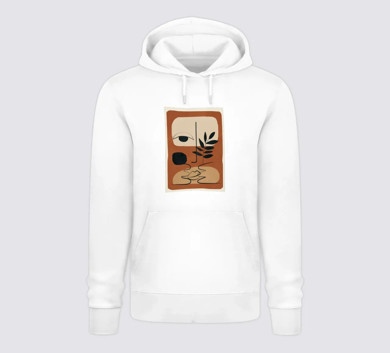 Abstract Feeling 5 felpa con cappuccio da Flow Line