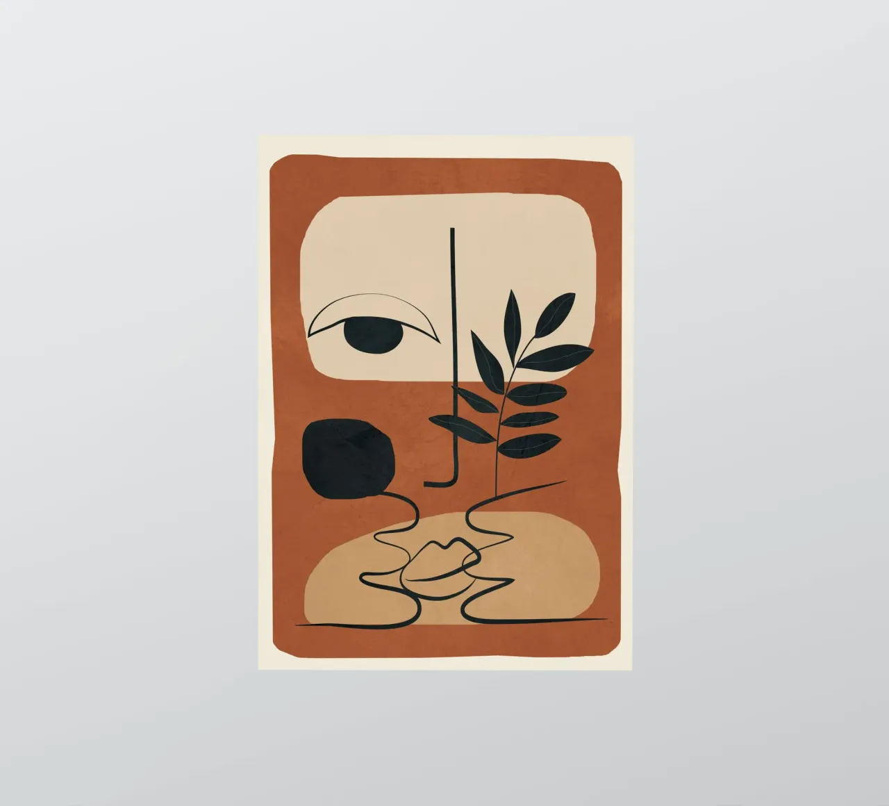 Abstract Feeling 5 sticker by Flow Line