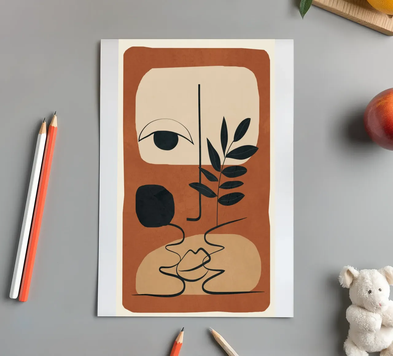 Abstract Feeling 5 Stickerbogen von Flow Line