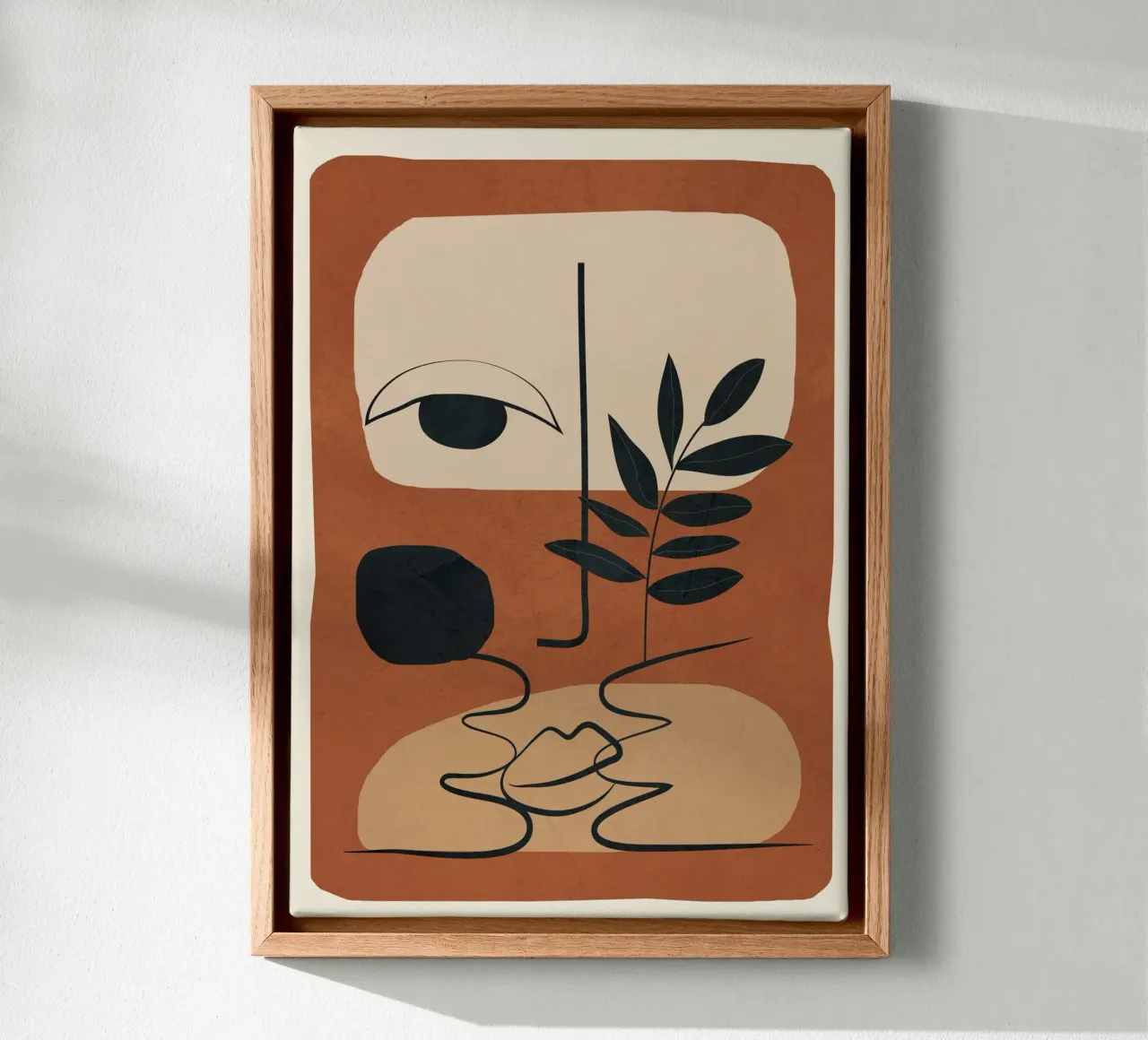 Abstract Feeling 5 canvas by Flow Line