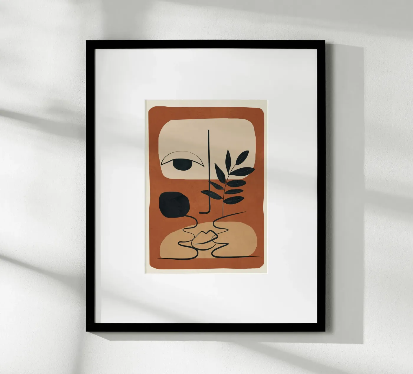 Abstract Feeling 5 poster by Flow Line