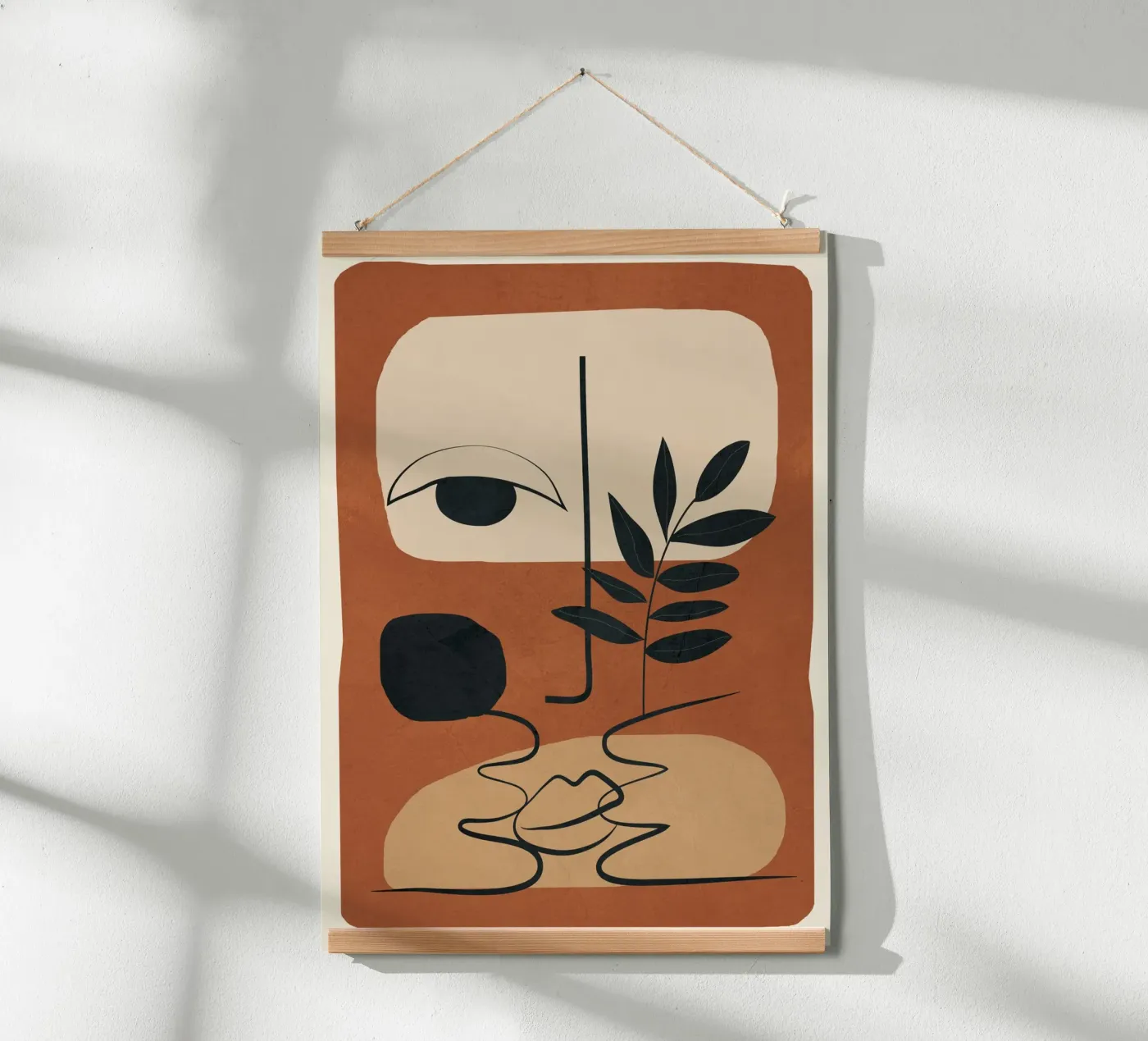 Abstract Feeling 5 poster by Flow Line