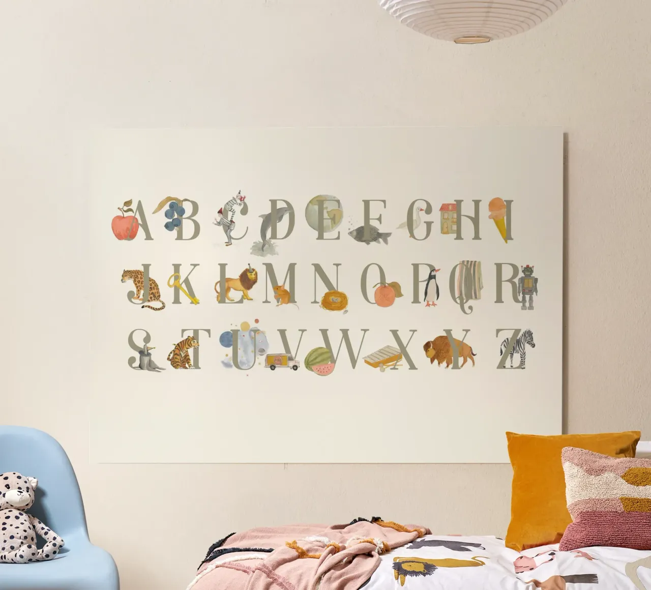 ABC - Englisch alluminio dibond da tiny goods studio