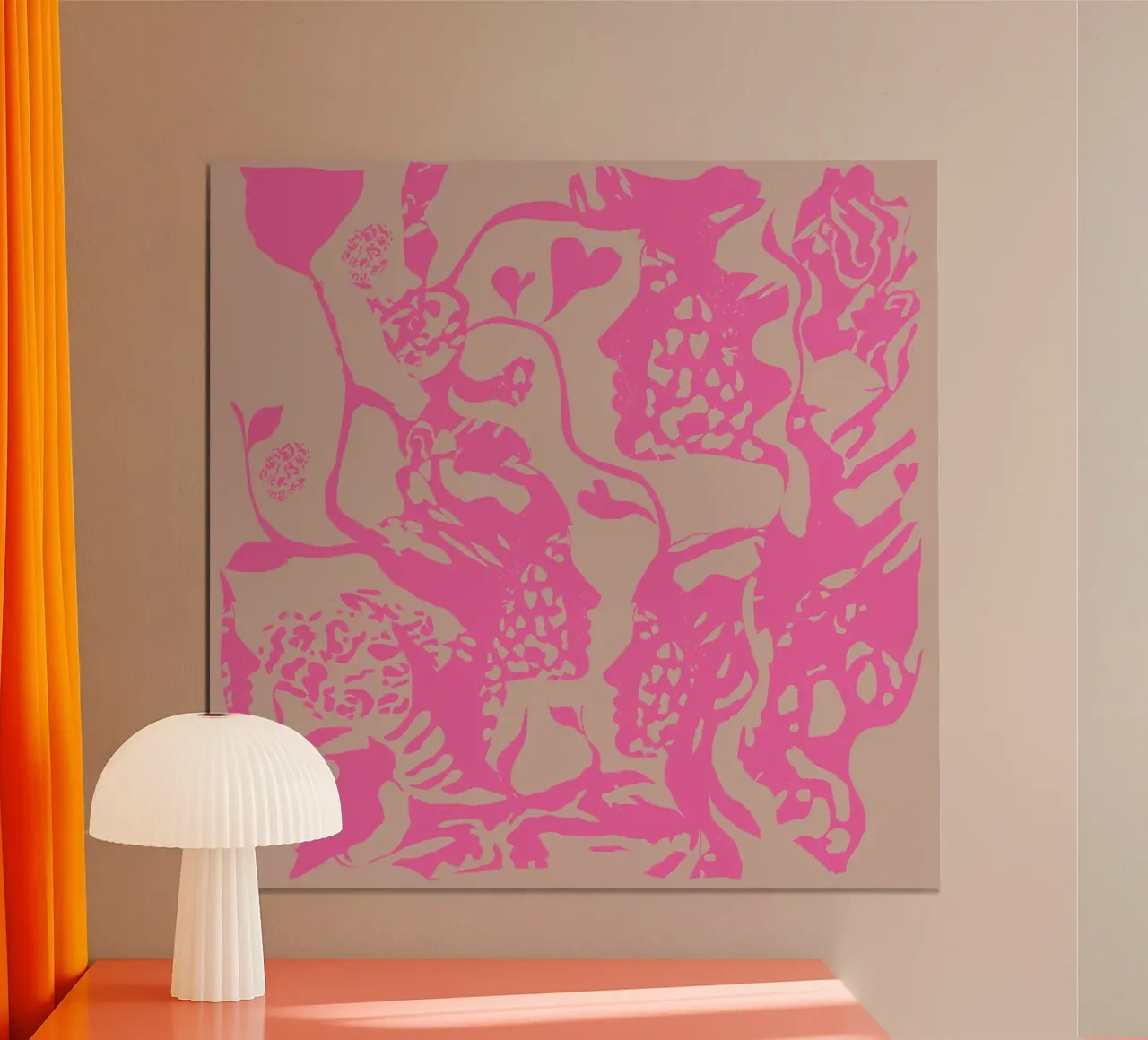 moda rosa poster da Giulio Iurissevich