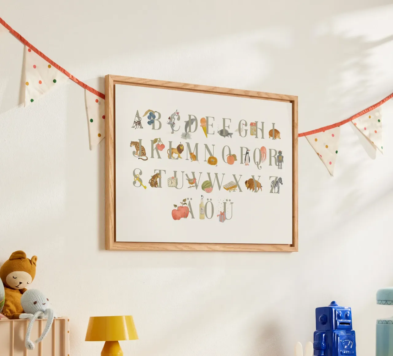 ABC - German acrylic glass by tiny goods studio