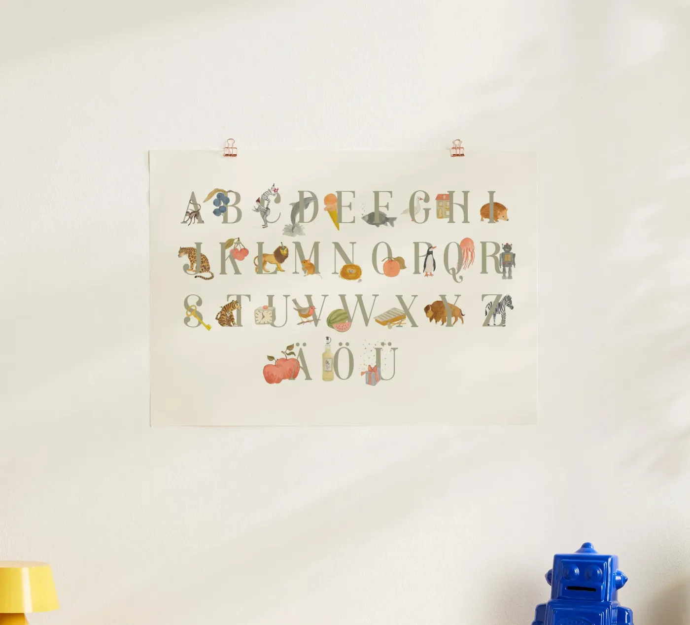 ABC - Tedesco poster da tiny goods studio