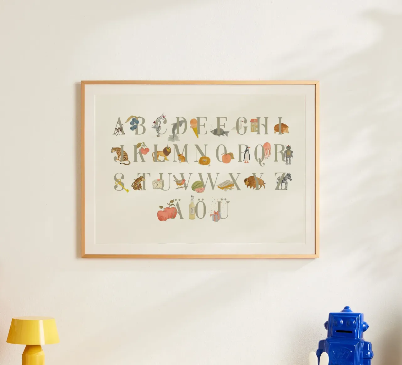 ABC - Tedesco poster da tiny goods studio