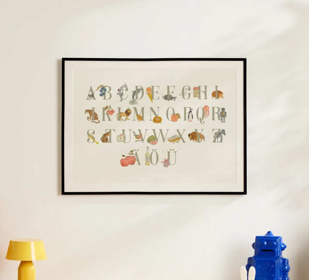 ABC - Tedesco poster da tiny goods studio