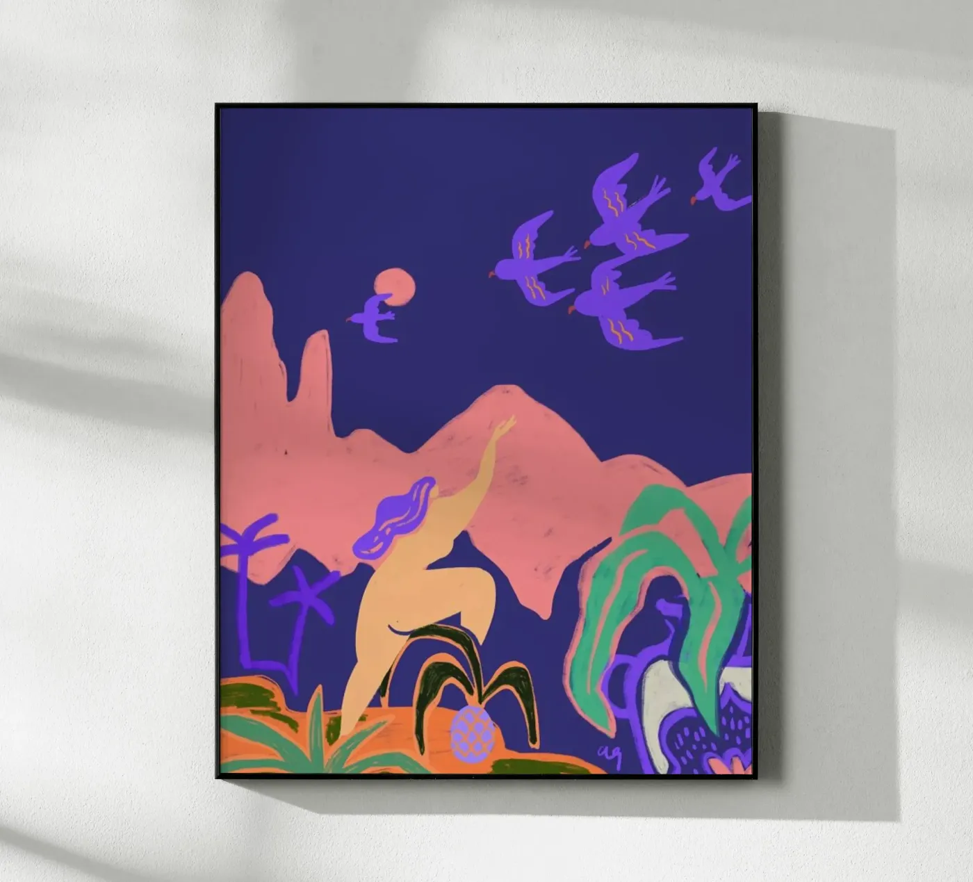 Fly South plexiglass da Arty Guava