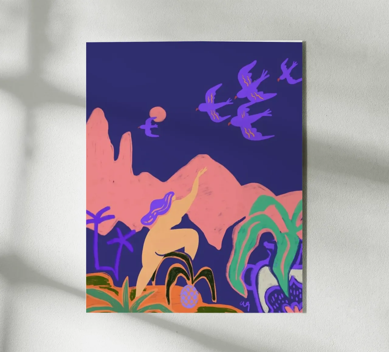 Fly South plexiglass da Arty Guava