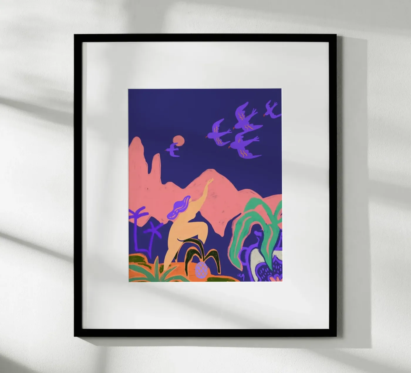 Fly South poster da Arty Guava