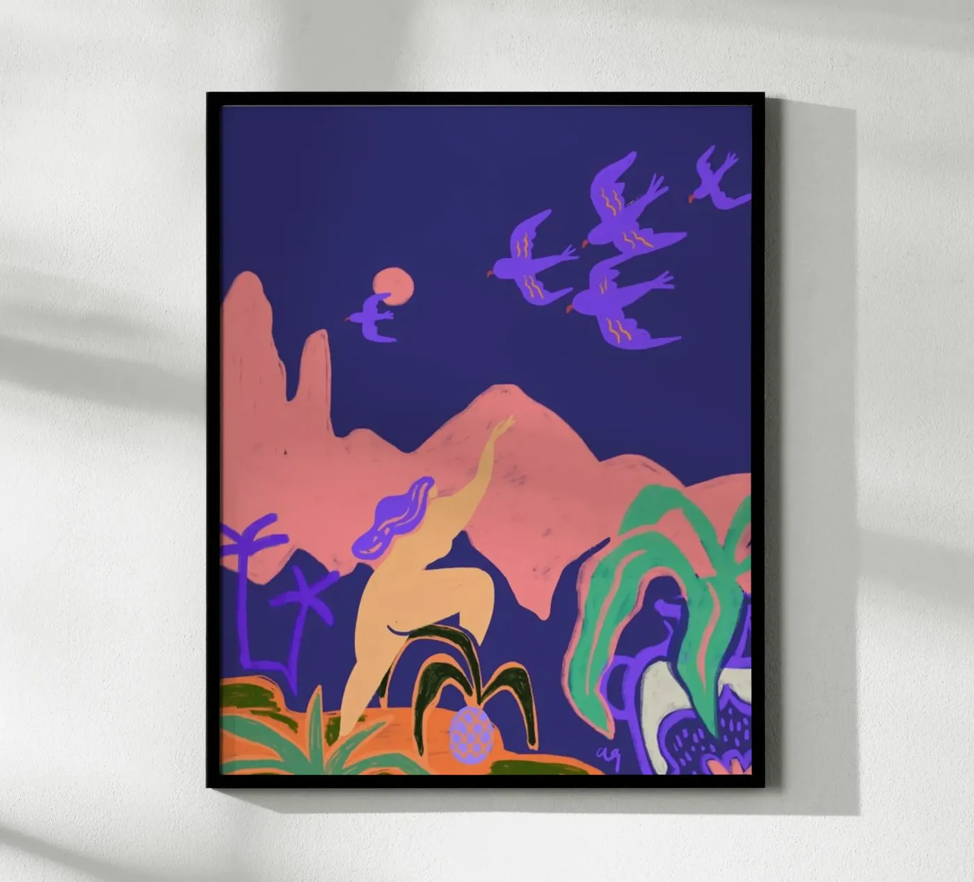 Fly South poster da Arty Guava