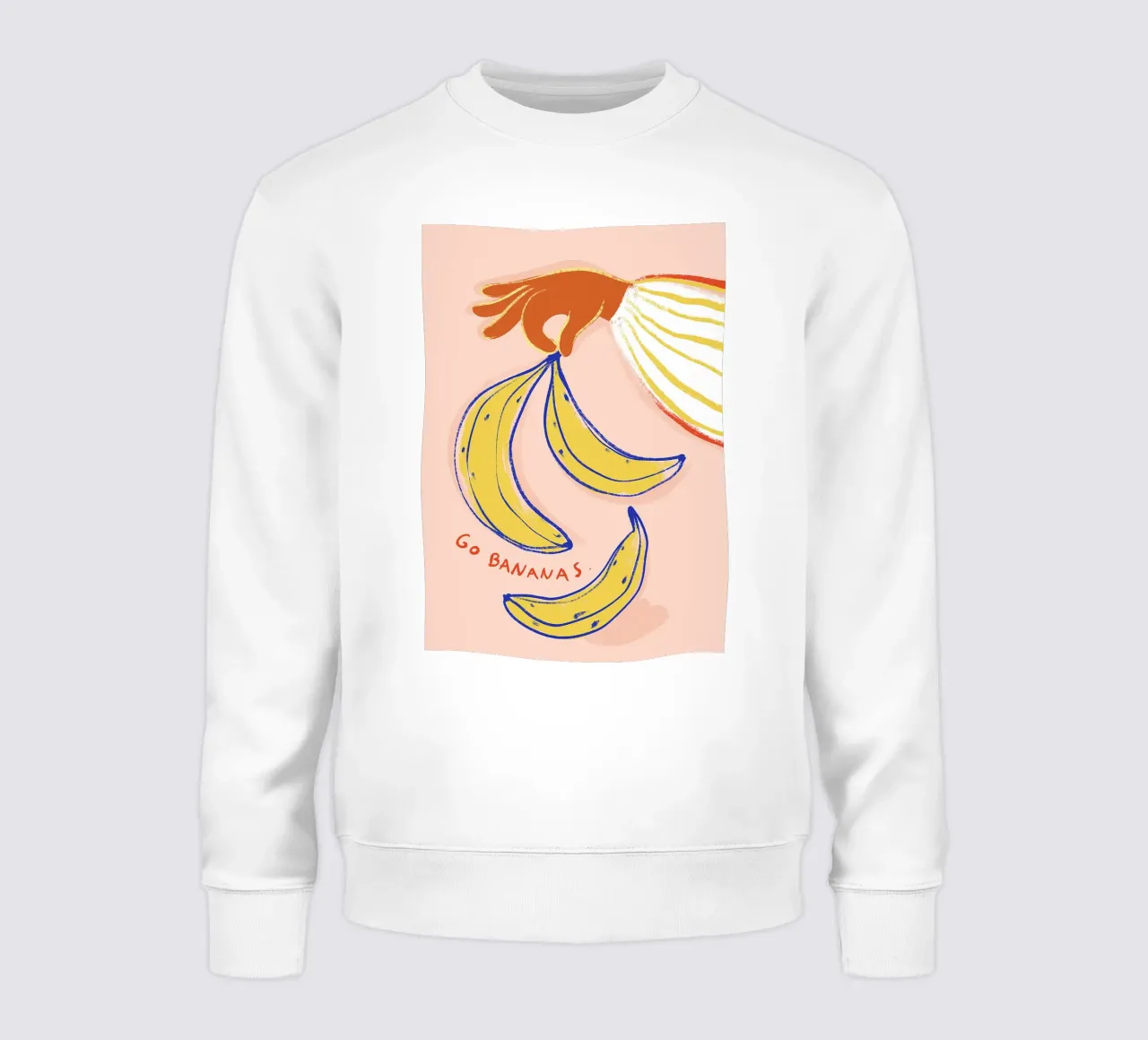 Go Bananas sweatshirt by Attaboy Dsgn