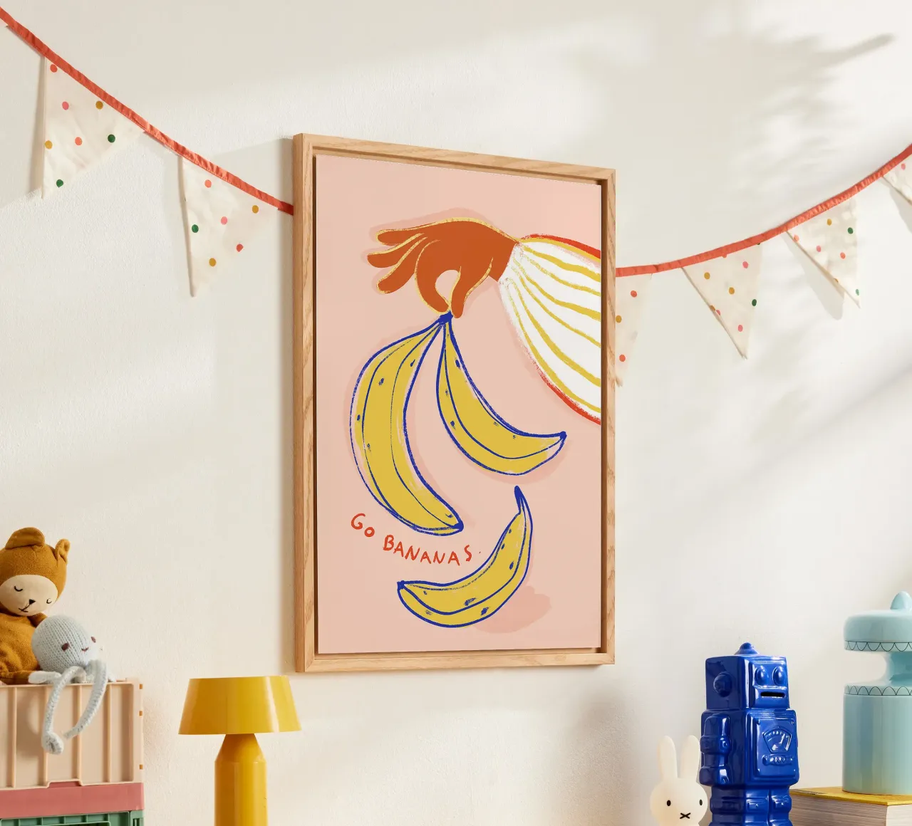 Go Bananas plexiglass da Attaboy Dsgn