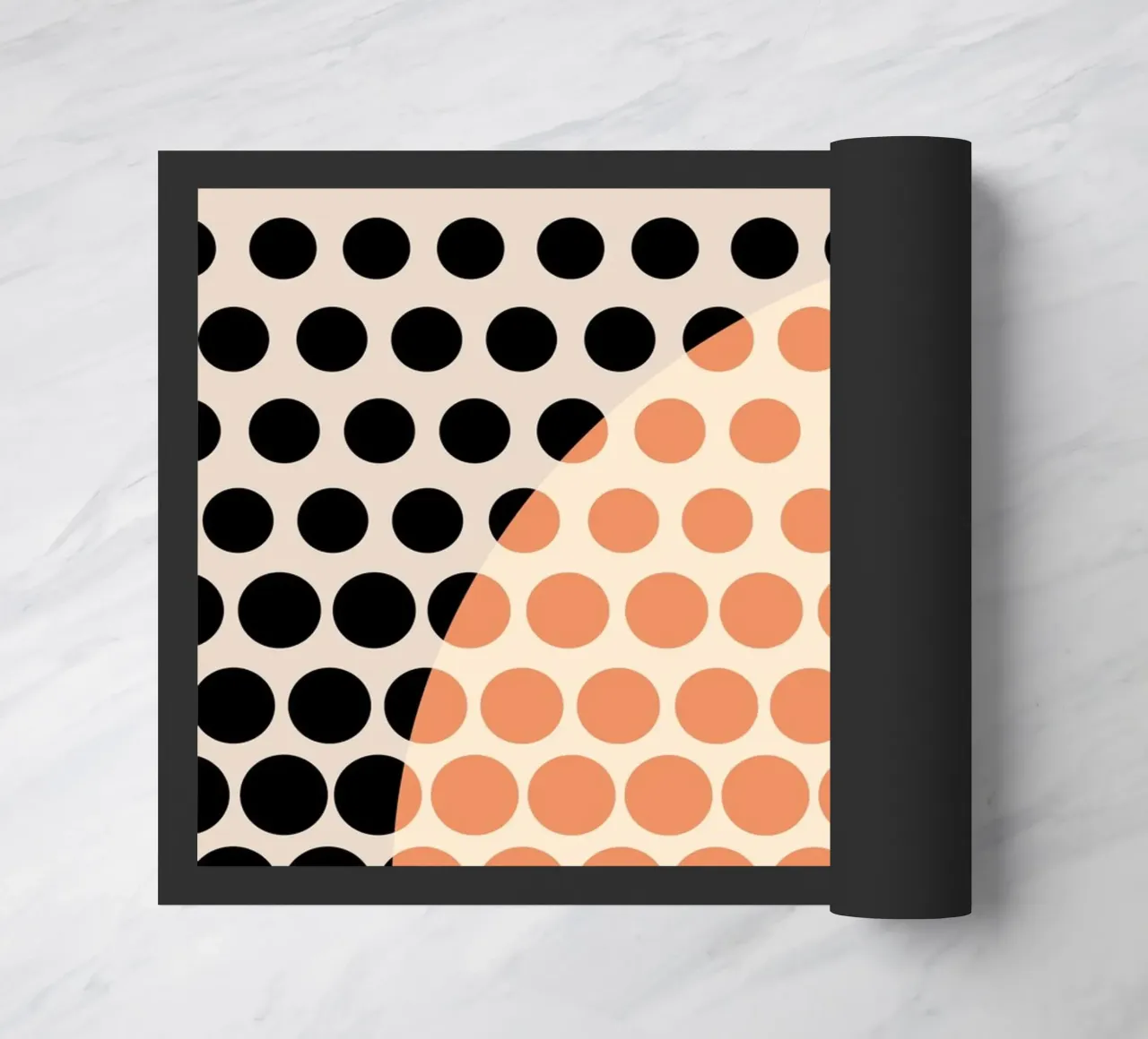 Bauhaus Circles 1919 Poster doormat by Studio Vibe