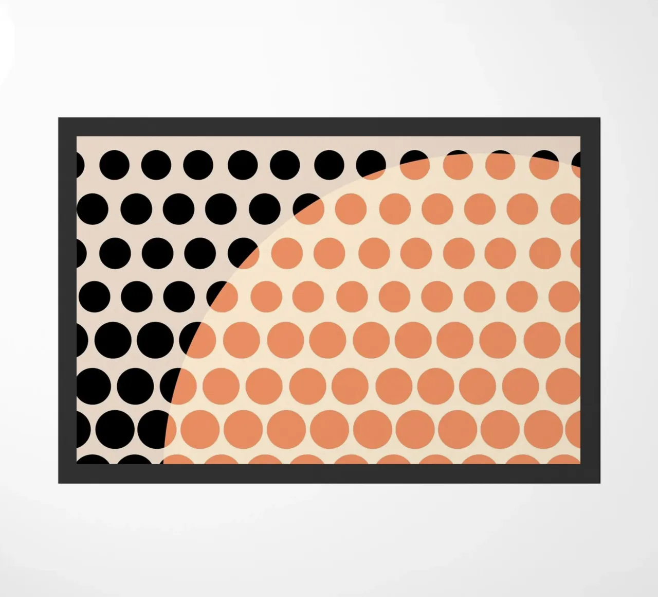 Bauhaus Circles 1919 Poster doormat by Studio Vibe