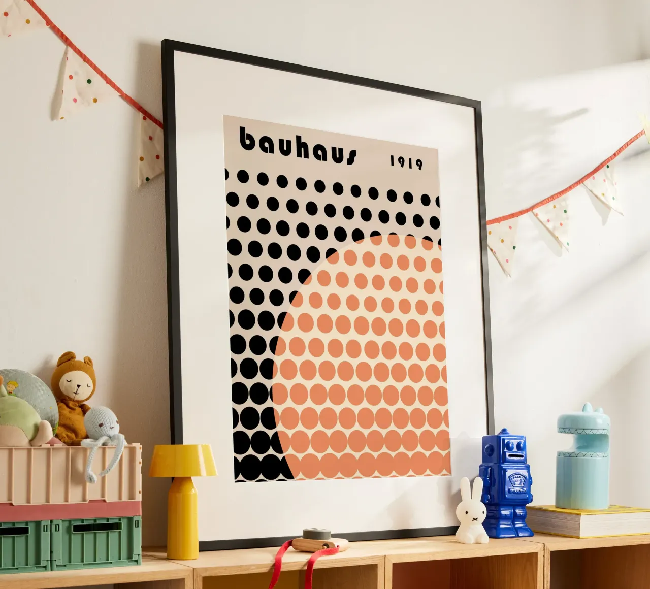 Bauhaus Circles 1919 Poster poster by Studio Vibe
