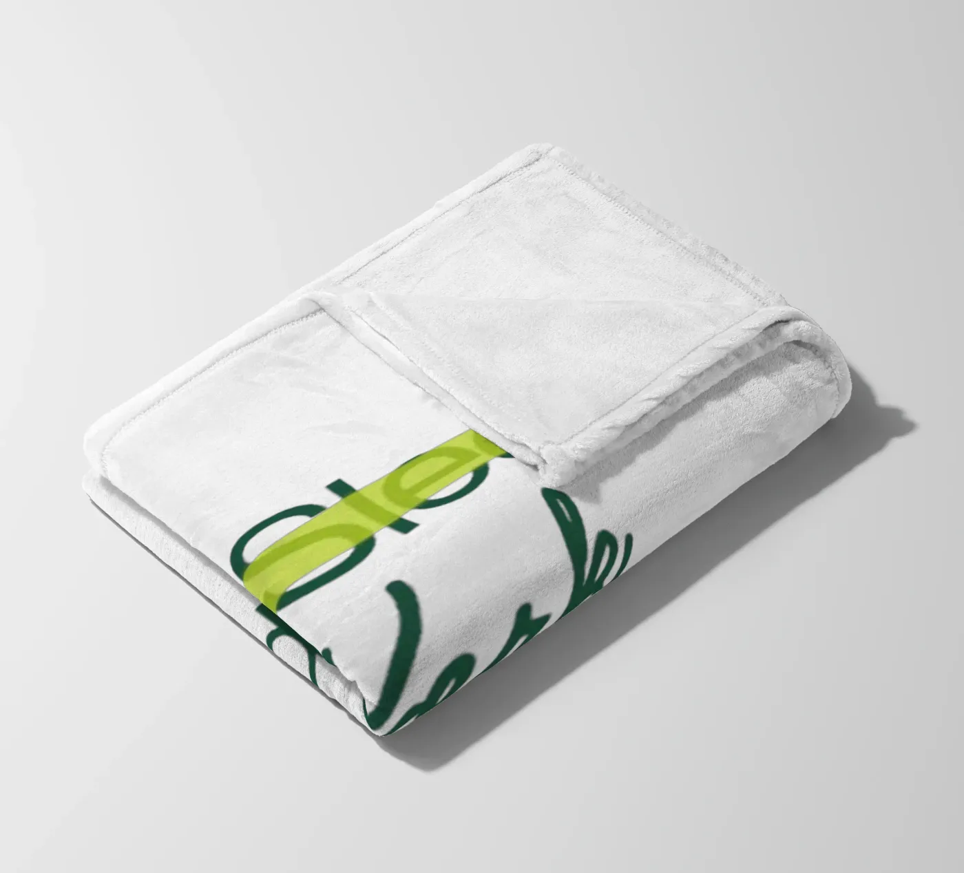Work Forever fleece blanket by Olivia Creator