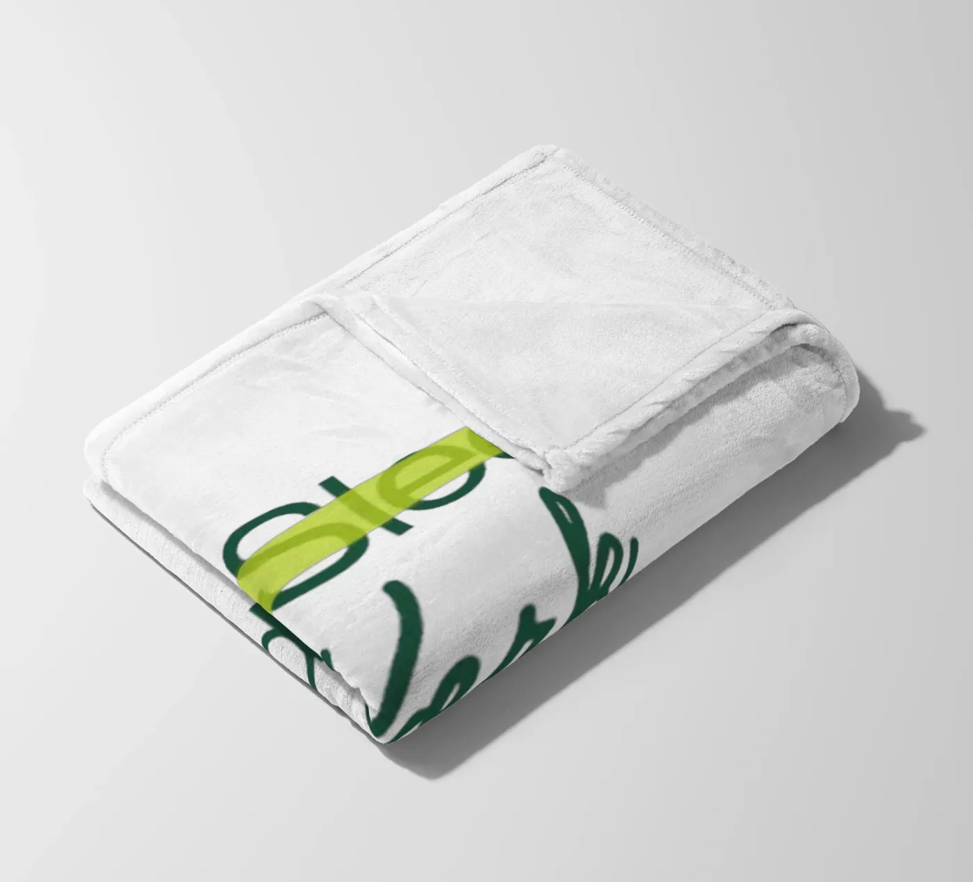 Work Forever fleece blanket by Olivia Creator