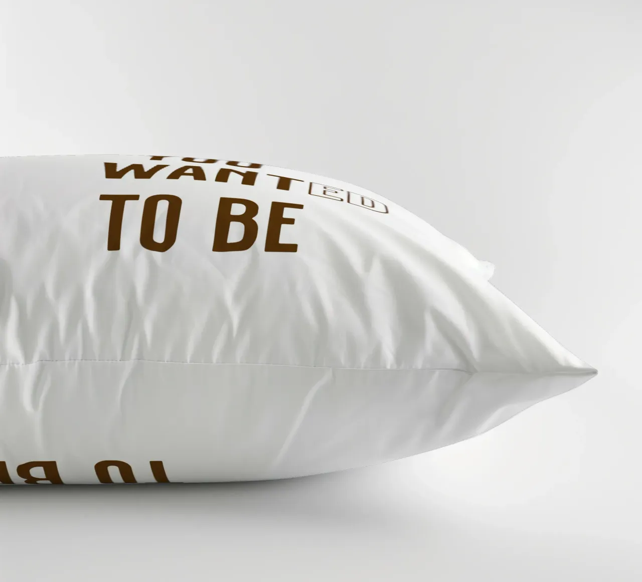 Ricorda chi volevi essere (Be Who you want to be) cuscino da Gunawan Rb