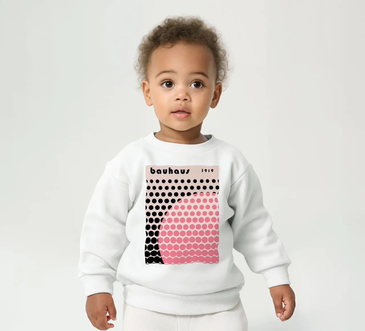 Bauhaus a pois Stile pop felpa neonato da Studio Vibe
