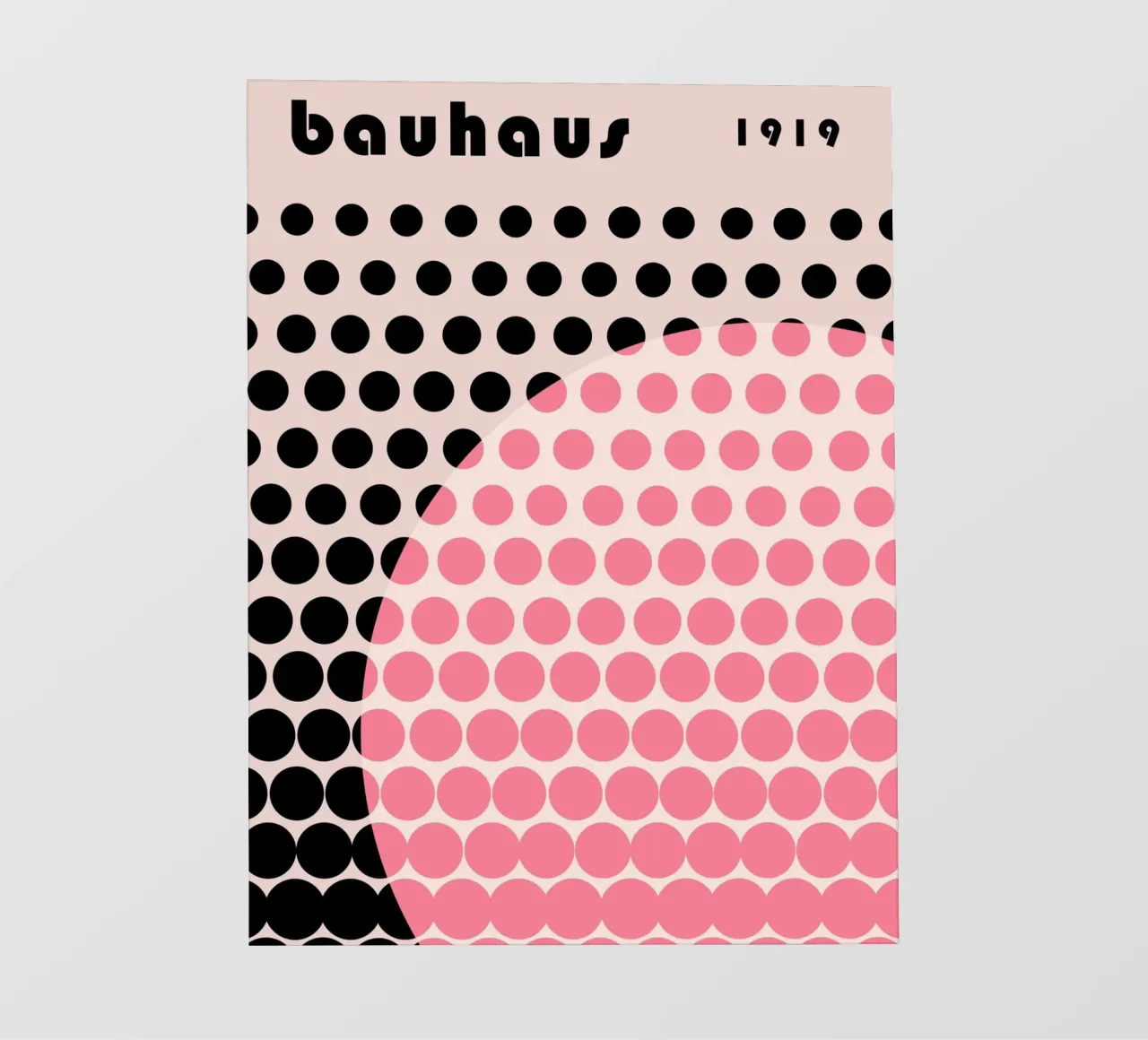 Bauhaus Dots Pop Style papier peint photo de Studio Vibe