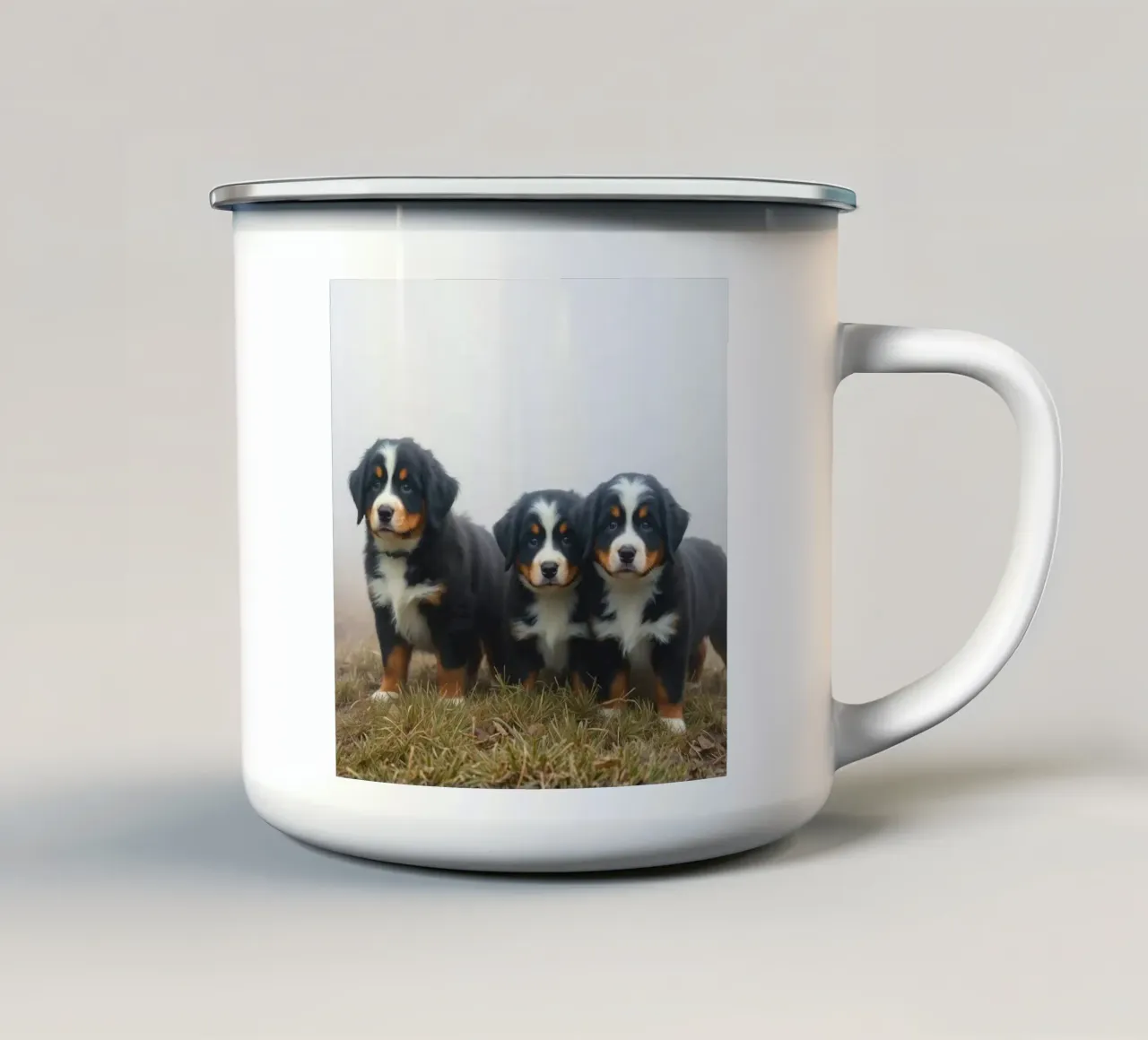 cuccioli carini #65 tazza in smalto da Yumis.Beargang.and.Me