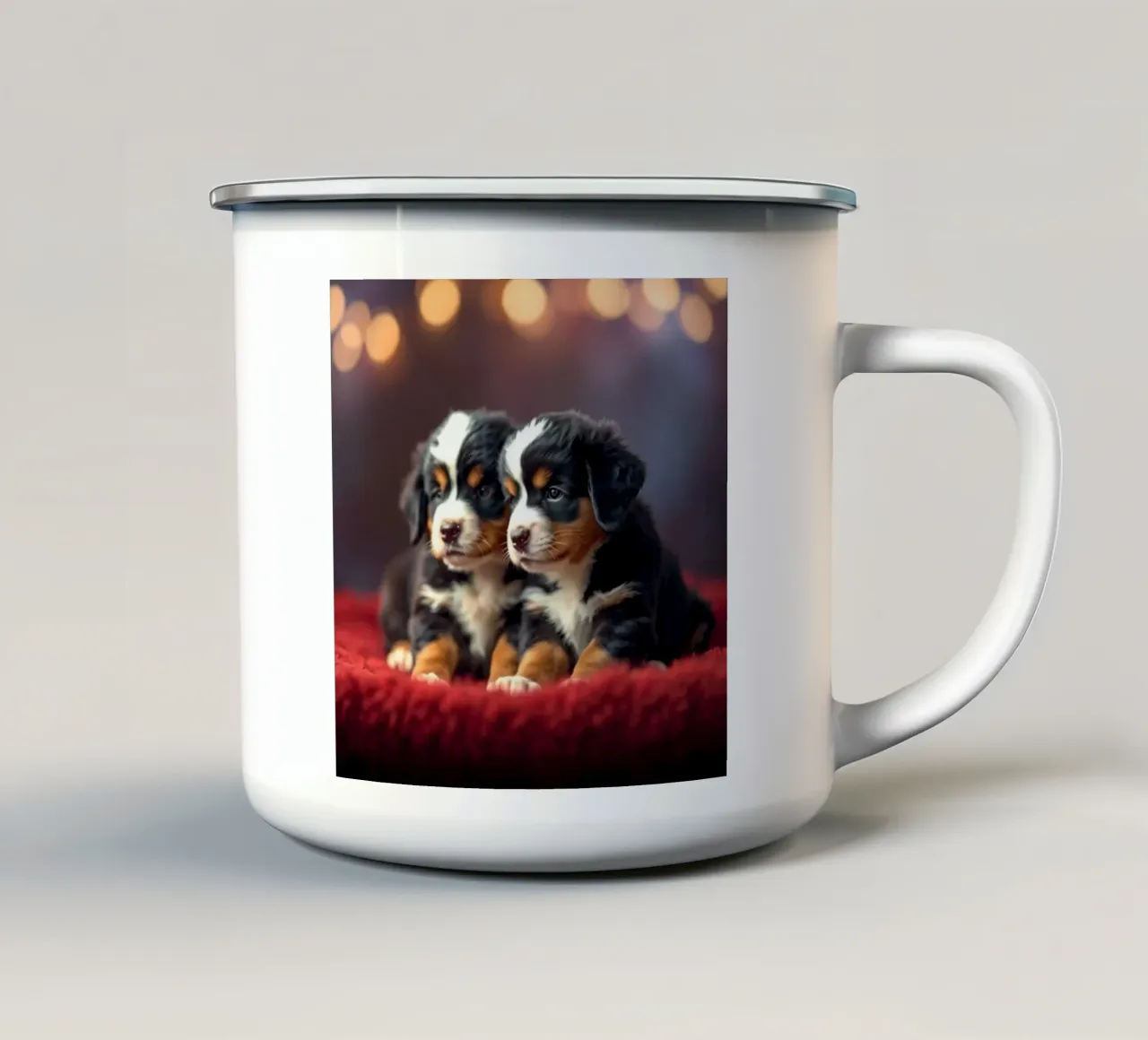 cuccioli carini #66 tazza in smalto da Yumis.Beargang.and.Me