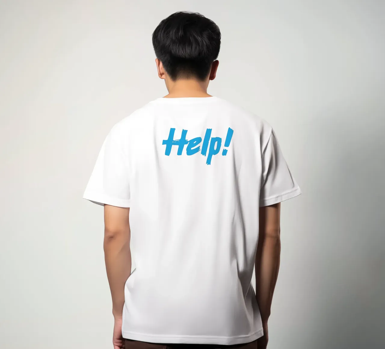 Aiuto! t-shirt da Gunawan Rb