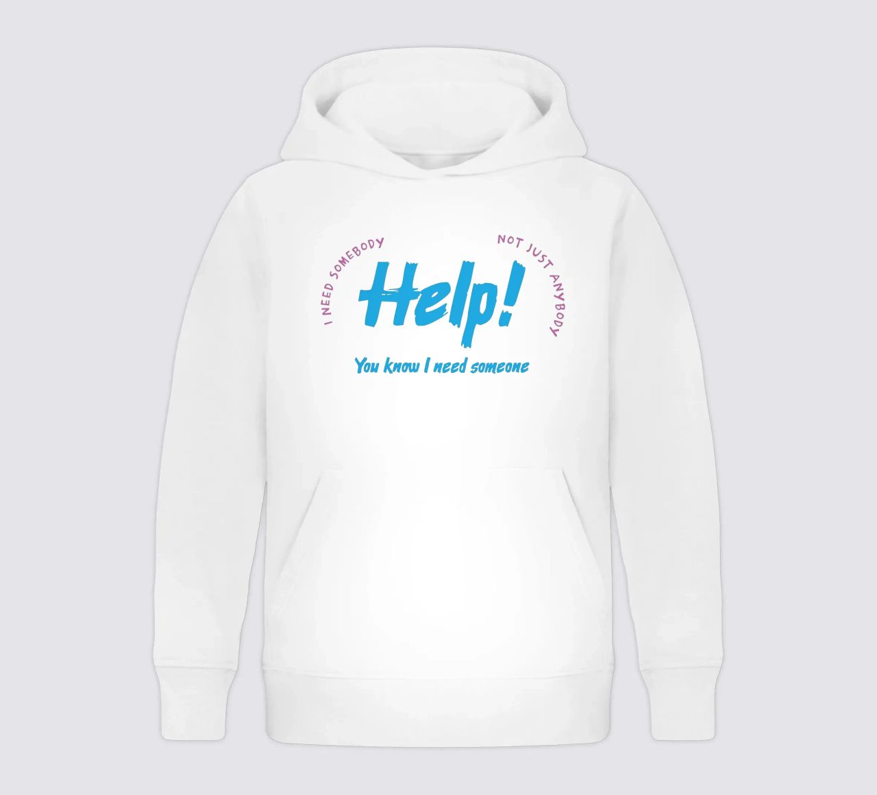 ¡Ayuda! sudadera con capucha para niño de Gunawan Rb