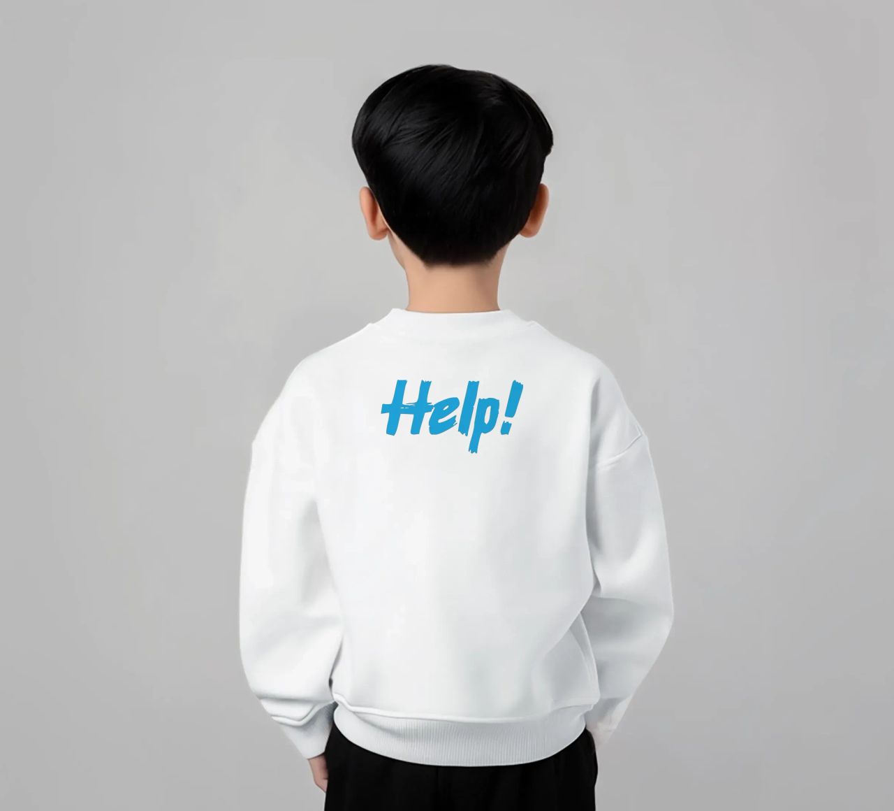 ¡Ayuda! sudadera para niño de Gunawan Rb