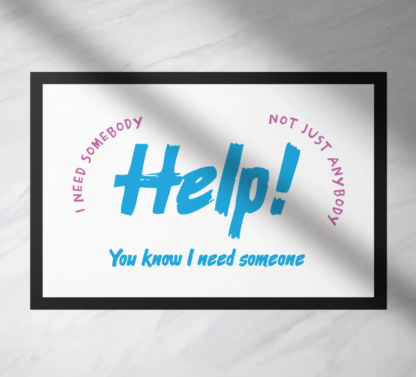 Help! deurmat van Gunawan Rb