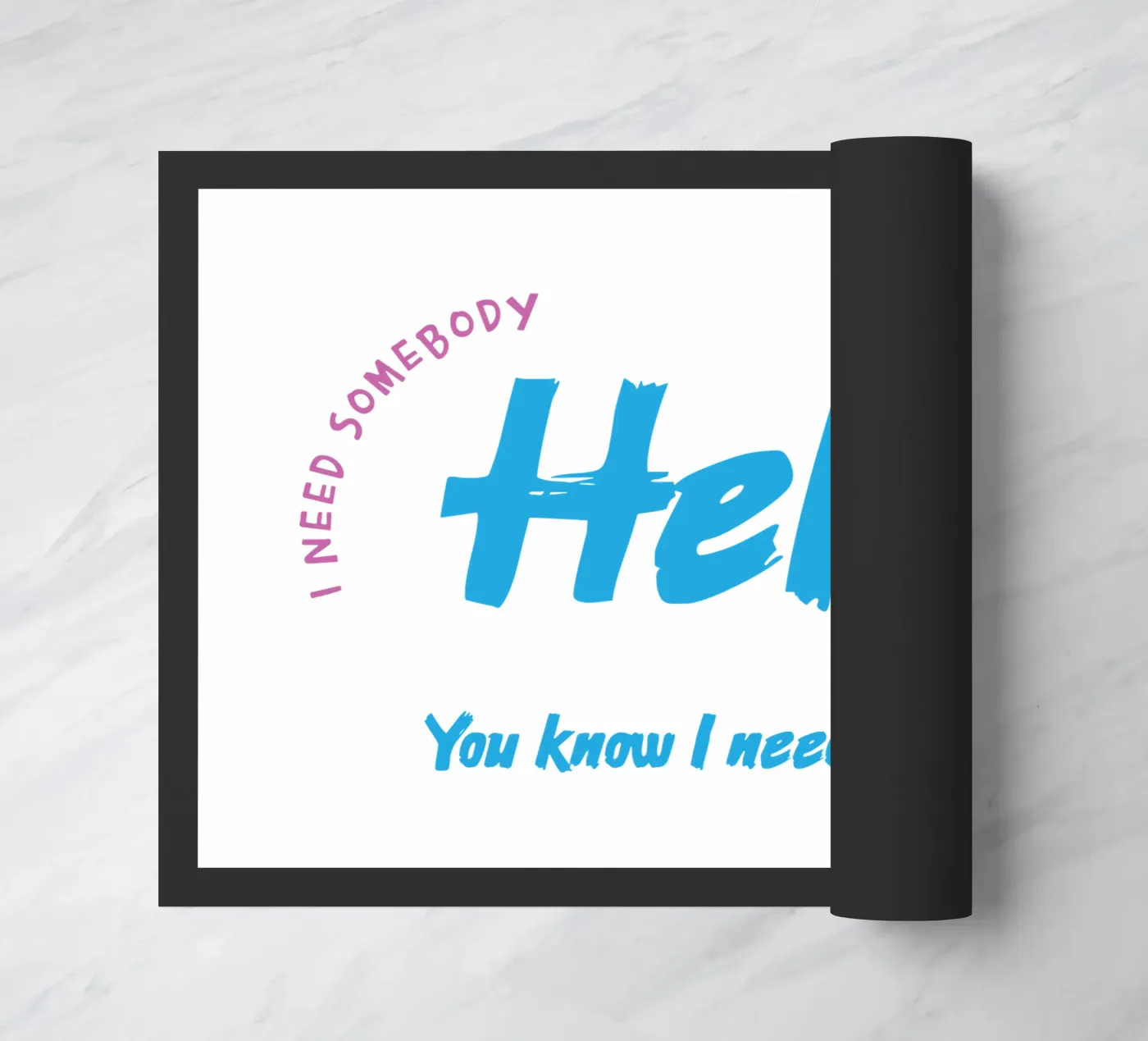 Help! deurmat van Gunawan Rb