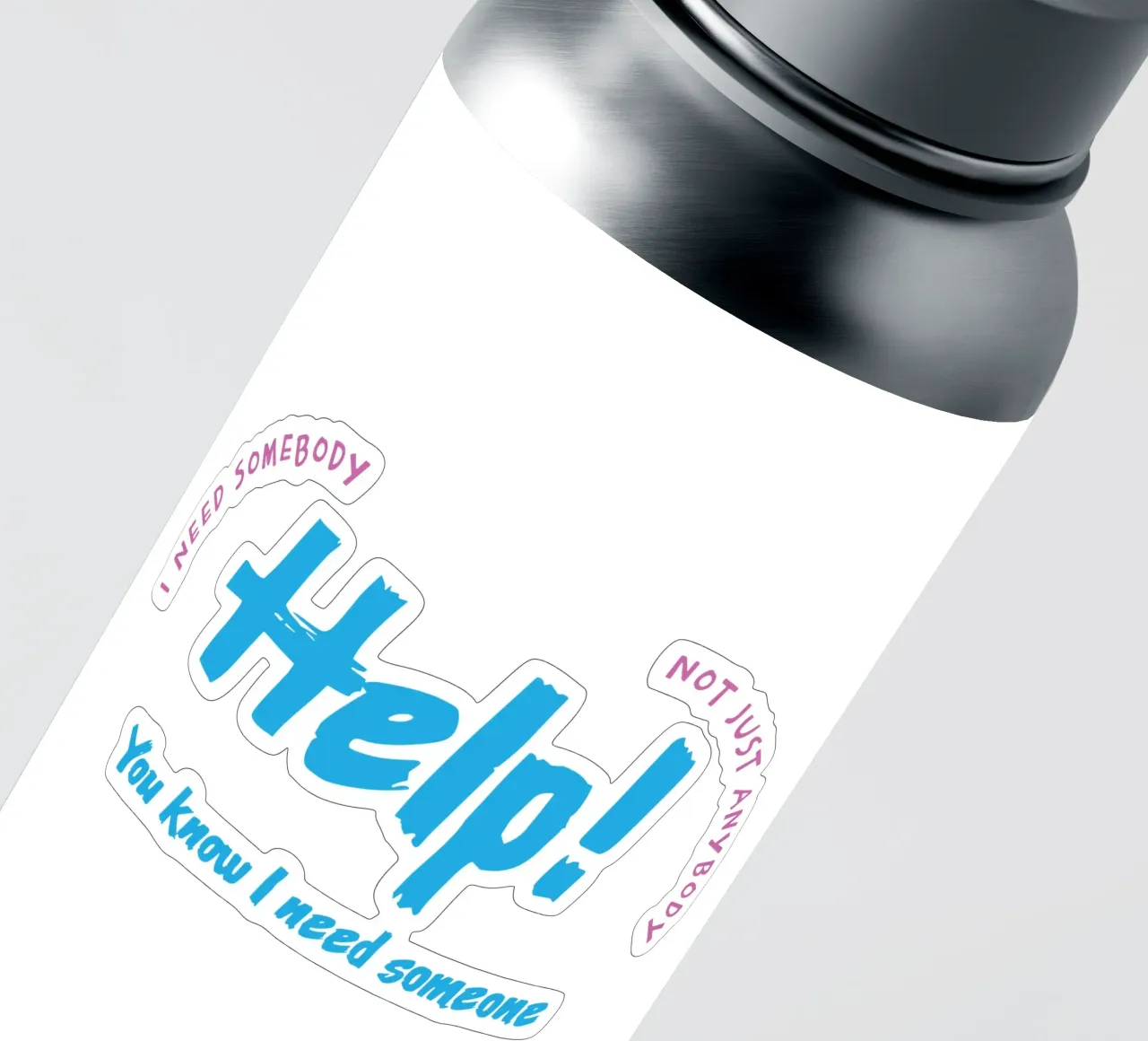 Help! sticker by Gunawan Rb